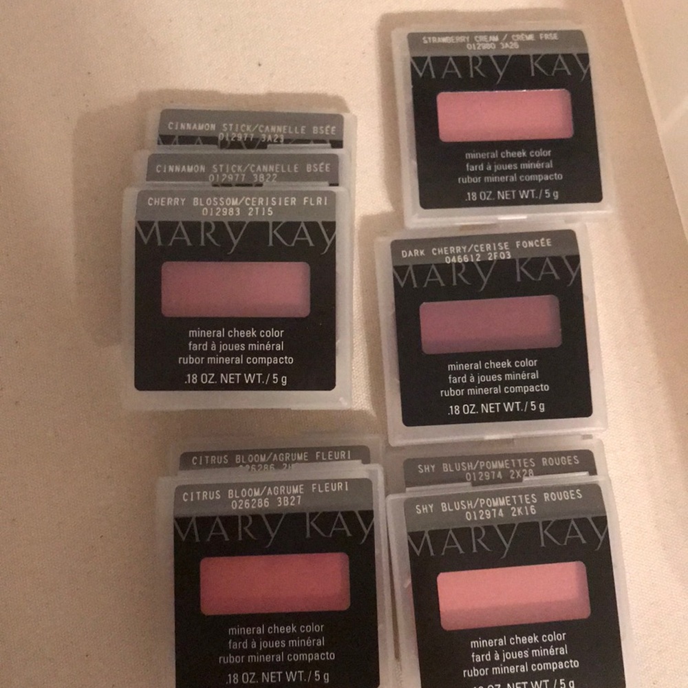 Variety of mineral cheek color $6